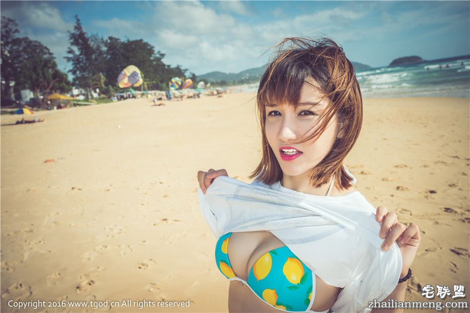 [推女神] 性感比基尼美眉k8傲娇萌萌普吉岛旅拍第二刊 第477期第9张