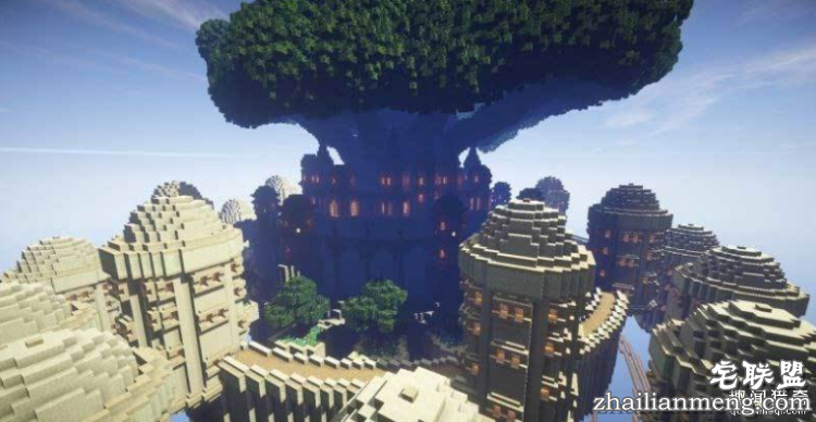这些动漫里的建筑居然跑到了Minecraft里！