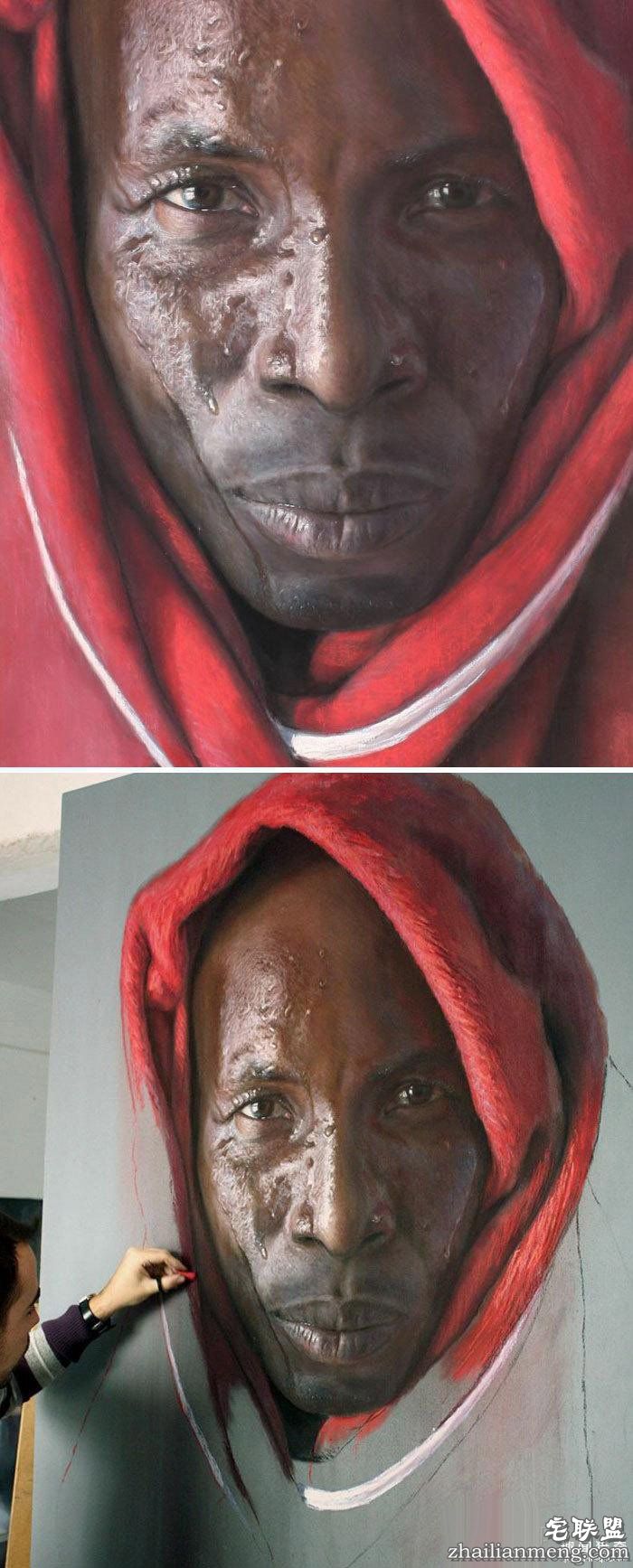 这些是画出来的？啥也别说，膝盖拿去....