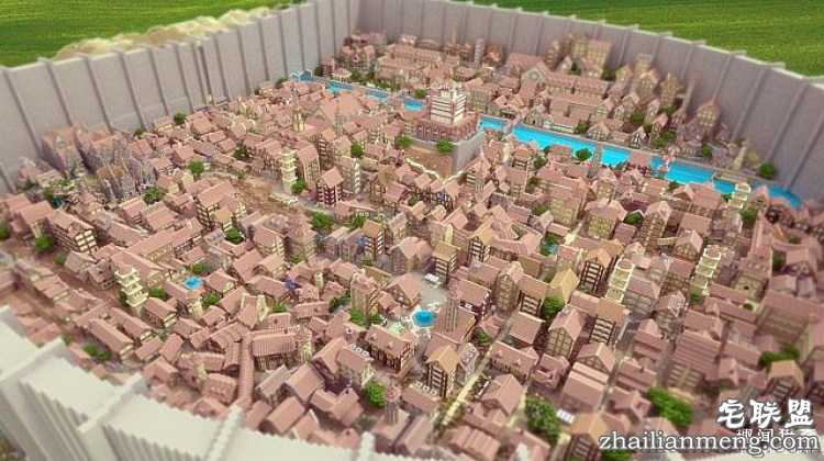 这些动漫里的建筑居然跑到了Minecraft里！