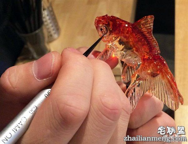 叹服！日本大师雕塑家制作逆天动物棒棒糖：太逼真