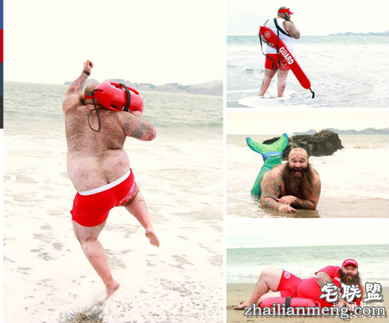 胡子大叔拍<a href=https://www.zhailm.com/e/tags/?tagname=%E6%80%A7%E6%84%9F target=_blank class=infotextkey>性感</a><a href=https://www.zhailm.com/e/tags/?tagname=%E5%86%99%E7%9C%9F target=_blank class=infotextkey>写真</a>扮美人鱼，天真表情辣瞎双眼