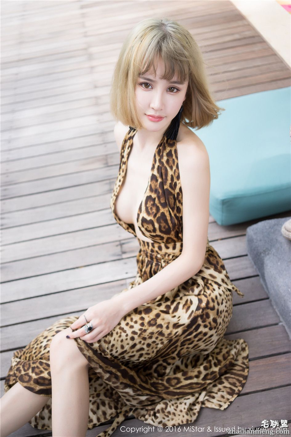 [魅妍社] 金发性感尤物Cheryl青树旅拍泡汤写真 VOL.131第5张