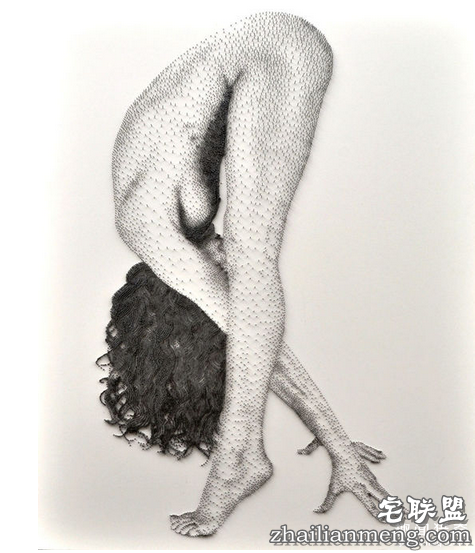 这是用钉子“画画”，看完我就跪了！