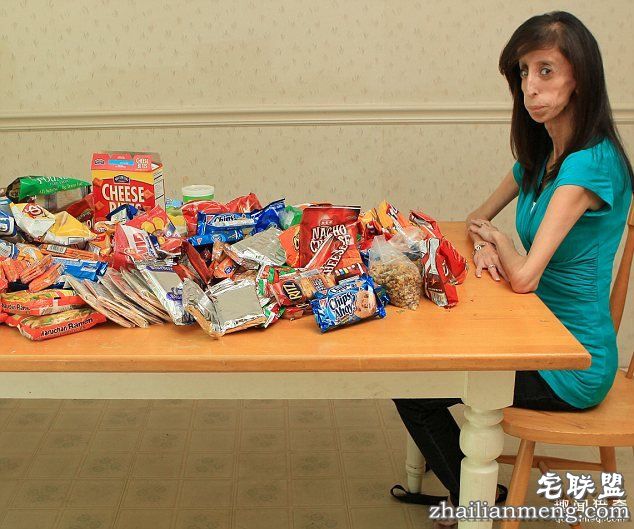 丽兹（Lizzie Velasquez）的进食日常