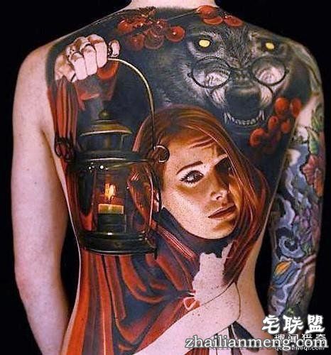 逼真的3D纹身，看后忍不不住惊呼