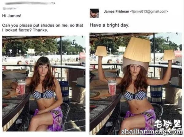 求大神P图系列又来了 他一定是个段子手