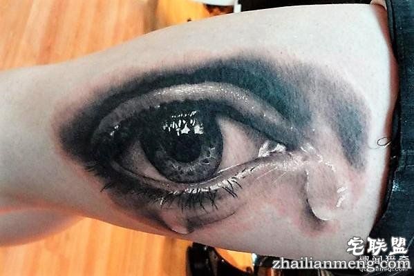 逼真的3D纹身，看后忍不不住惊呼