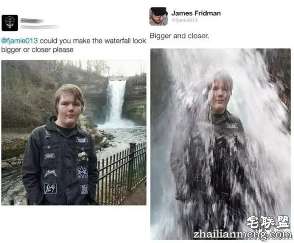 求大神P图系列又来了 他一定是个段子手