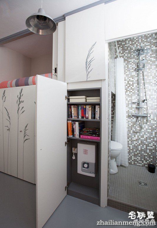 他把「2.42坪超小房子」改造成最强变形「功能爆表时尚公寓」，全部展开后空间大升级!