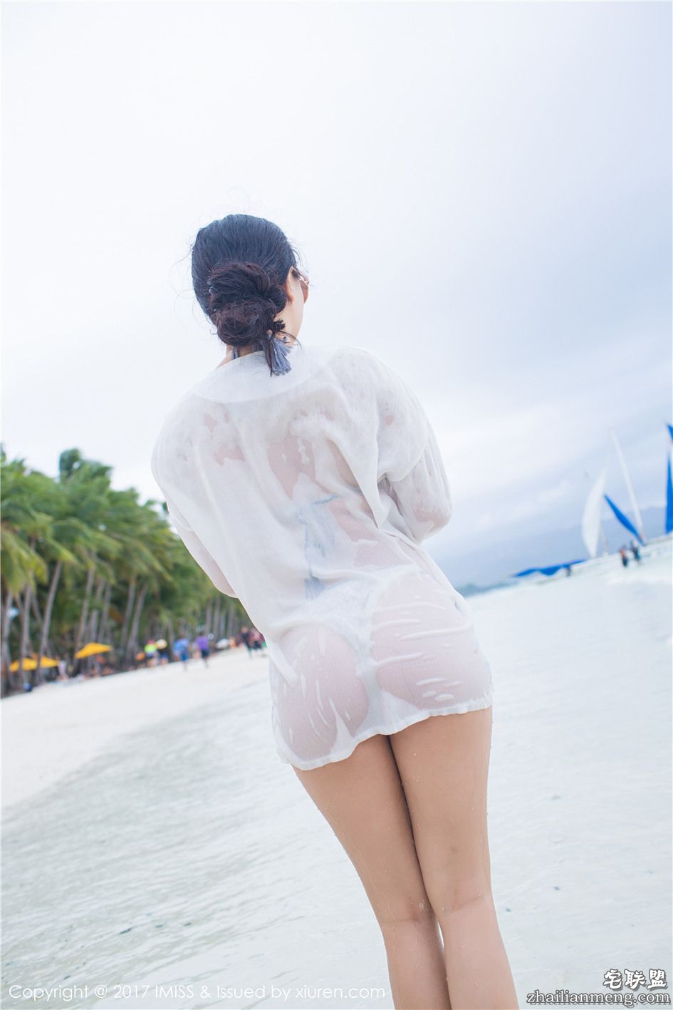 [爱蜜社] 比基尼模特美臀秀 Vol.150第6张