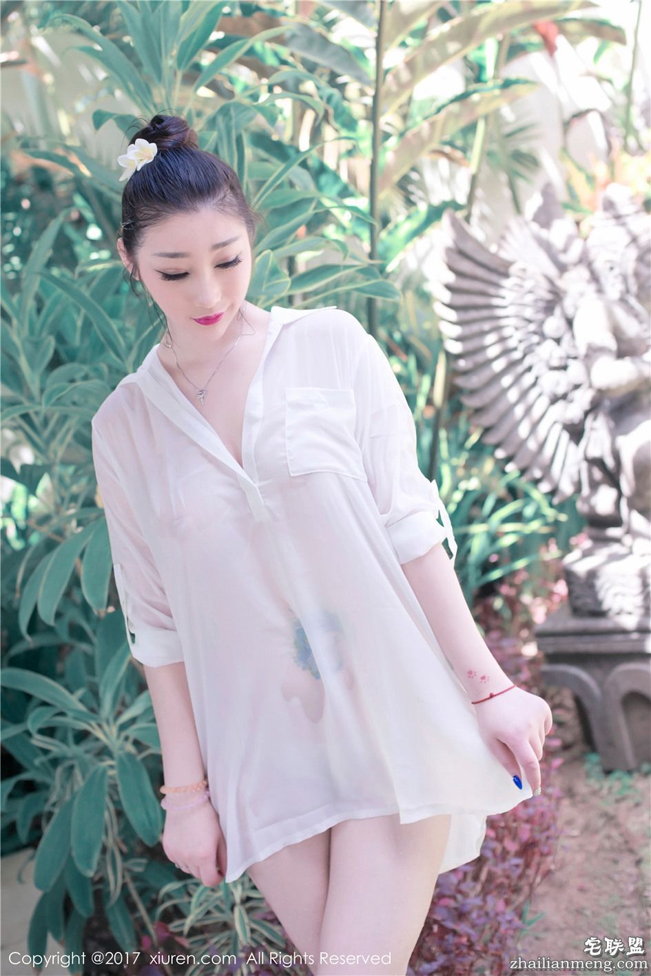 [秀人网] 超性感的巨乳美女妲己_Toxic泡泡浴人体写真 第715期第7张