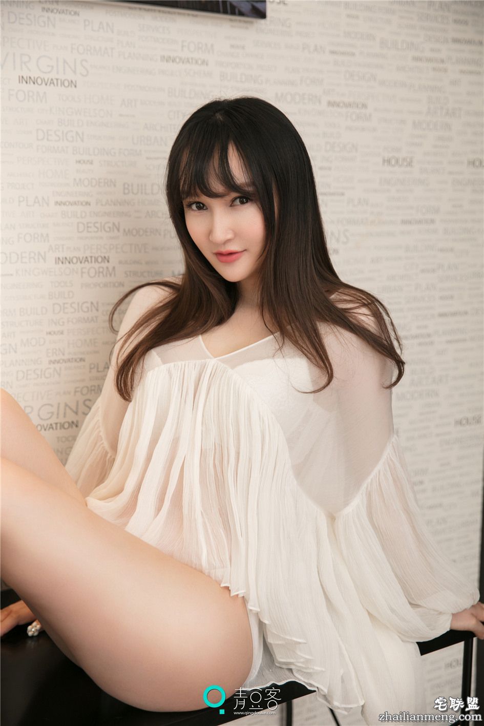 [青豆客] 直发清纯气质美女吴娇高清写真图片 Vol.053第8张