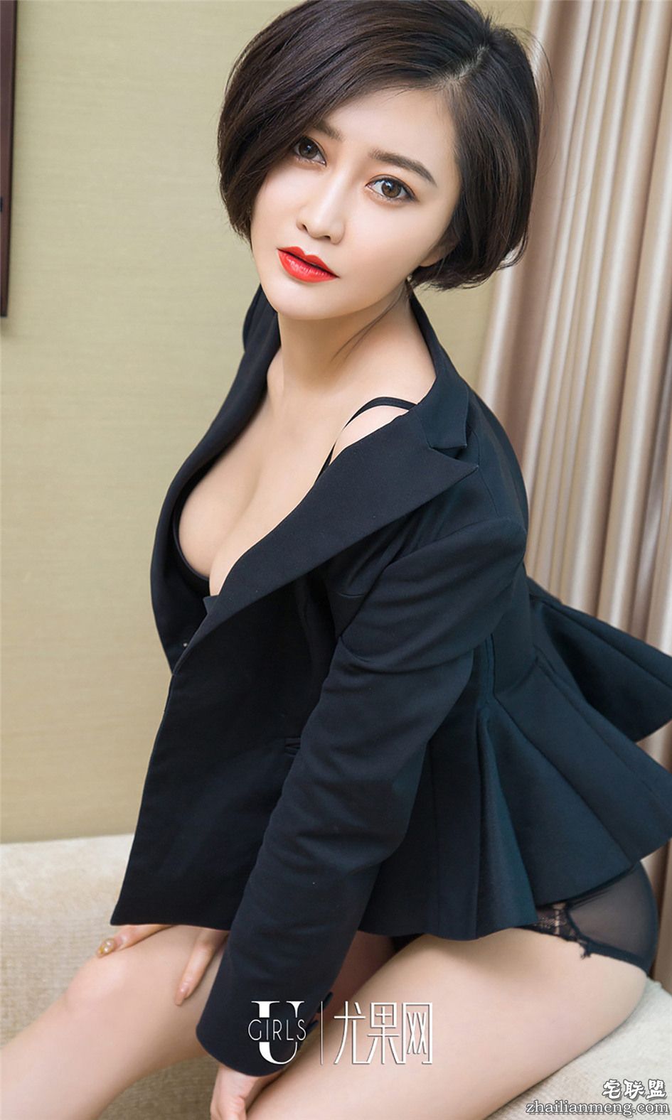 [尤果网] 气质御姐美女夏沫内衣秀图片 第775期第6张