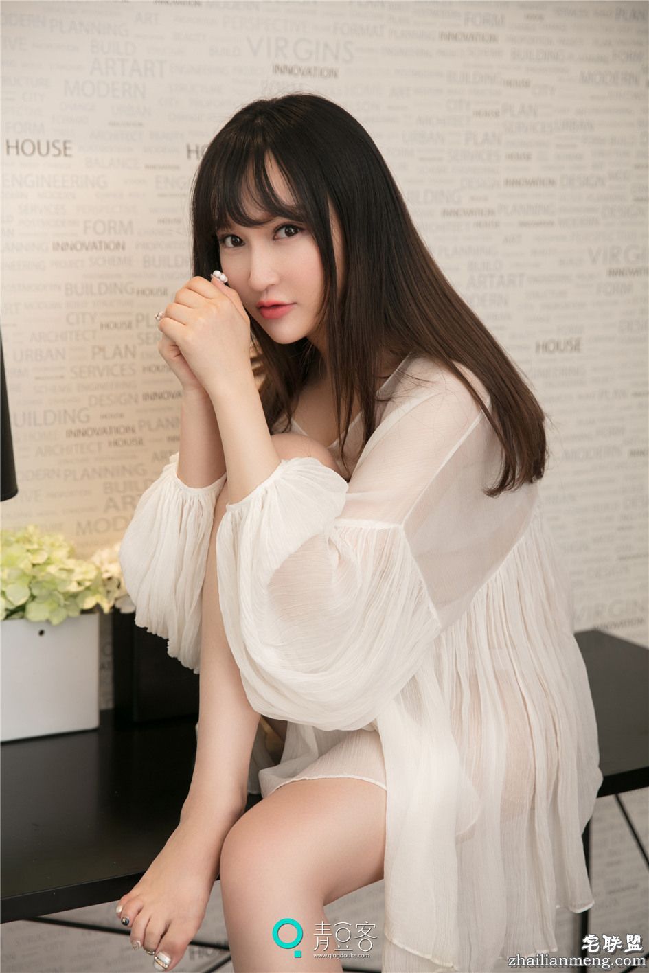 [青豆客] 直发清纯气质美女吴娇高清写真图片 Vol.053第6张