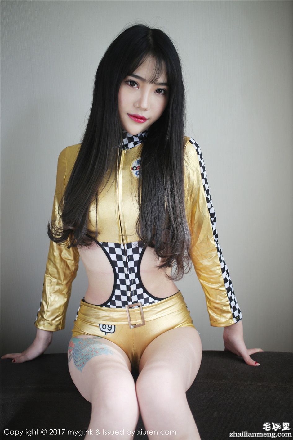 [美媛馆] 赛车女郎杨洁linda制服写真照 Vol.283第2张