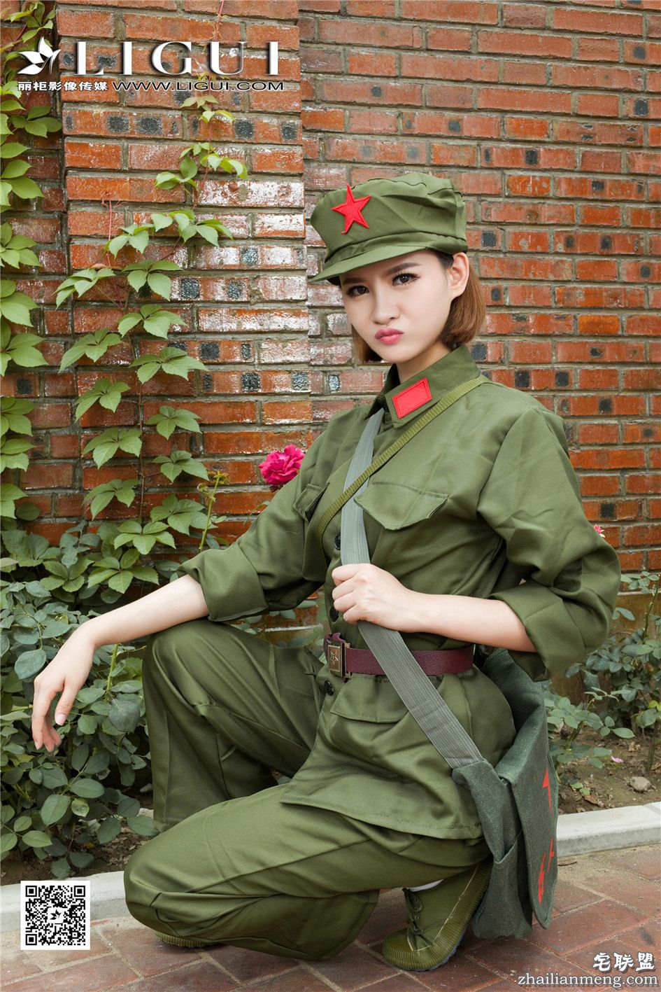 [丽柜] 红军美女AMY制服个性写真 第316期第9张