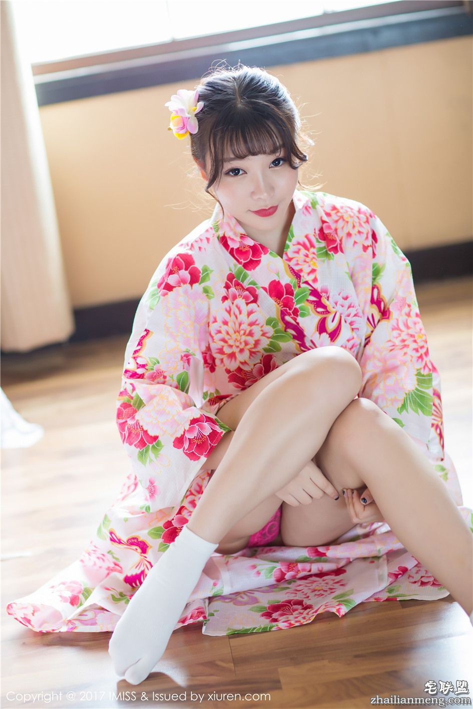 [爱蜜社] 樱花和服美女芝芝Booty日系高清写真 Vol.170第10张