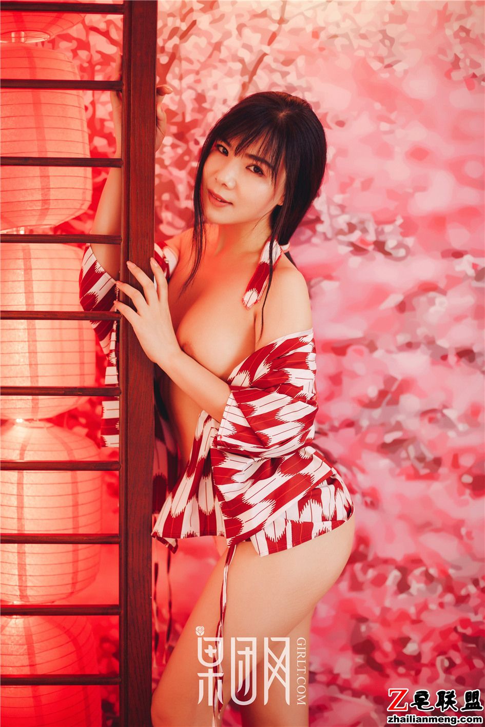 [Girlt果团网] 性感日系美女丁晓楠美乳写真 No.045第5张