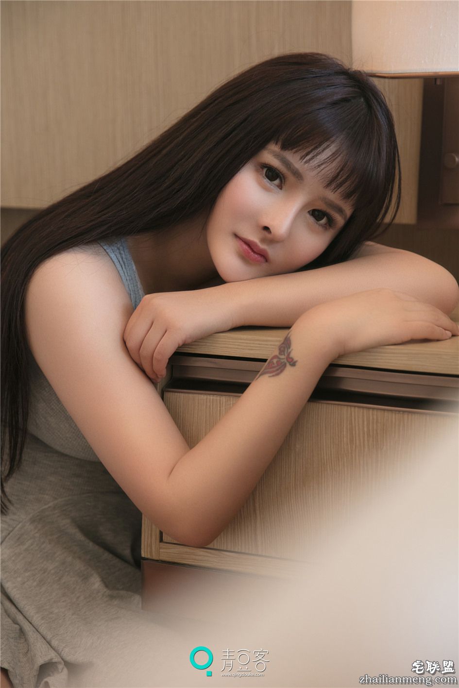 [青豆客] 爆乳妹杨漫妮呼之欲出的美胸让你神魂颠倒 Vol.066第4张