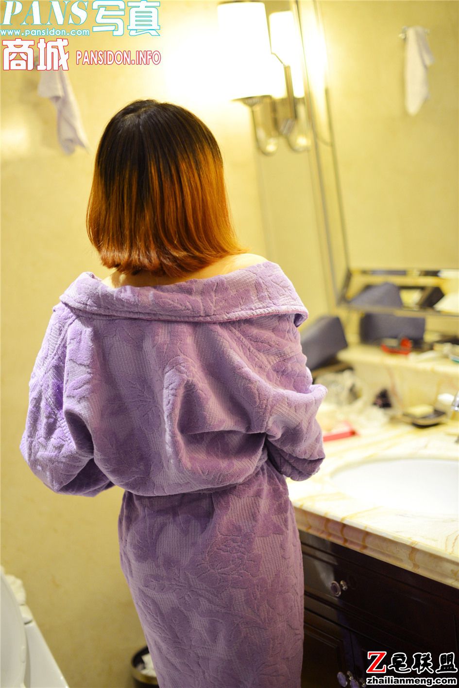 [PANS] 大胆性感美女兰心浴袍诱惑浴室照 第752期第3张