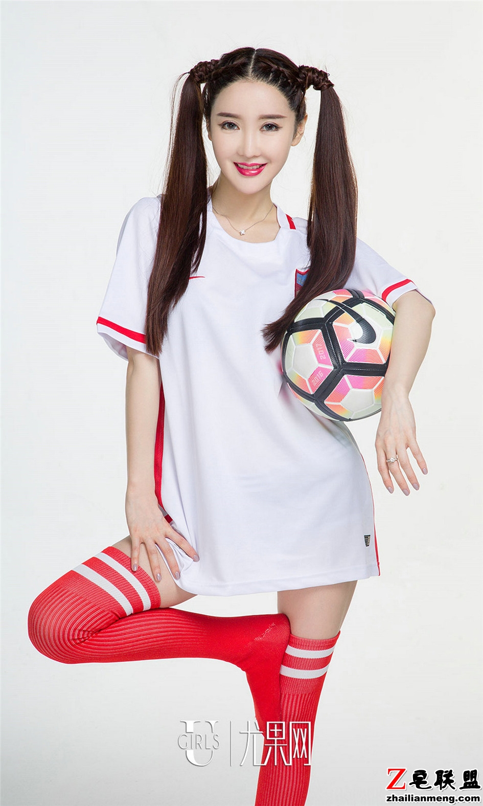 [尤果网] 足球宝贝夏美写真高清图片 第800期第7张