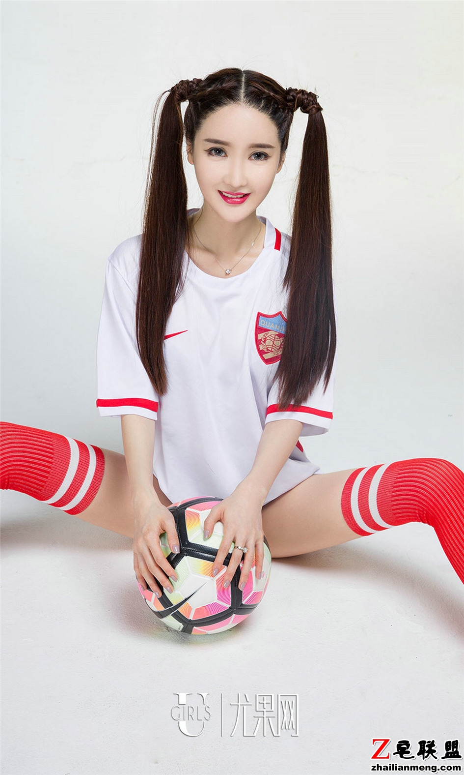 [尤果网] 足球宝贝夏美写真高清图片 第800期第4张