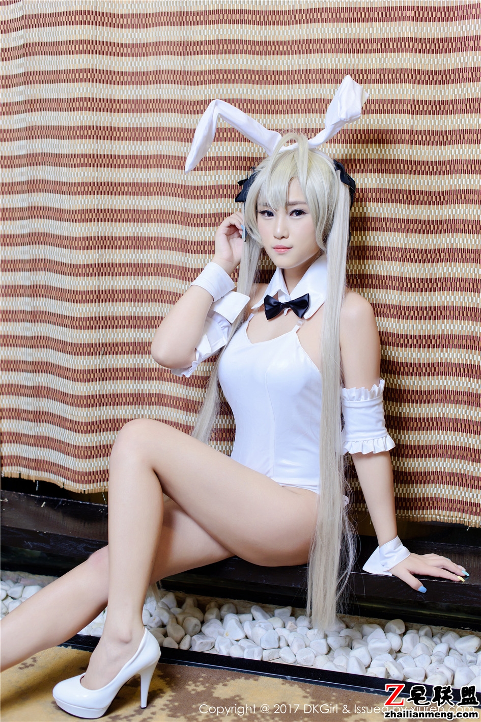 [御女郎] 白色兔女郎cos<a href=https://www.zhailm.com/e/tags/?tagname=%E7%BE%8E%E5%A5%B3 target=_blank class=infotextkey>美女</a>萌宝儿BoA高清套图 Vol.036第1张