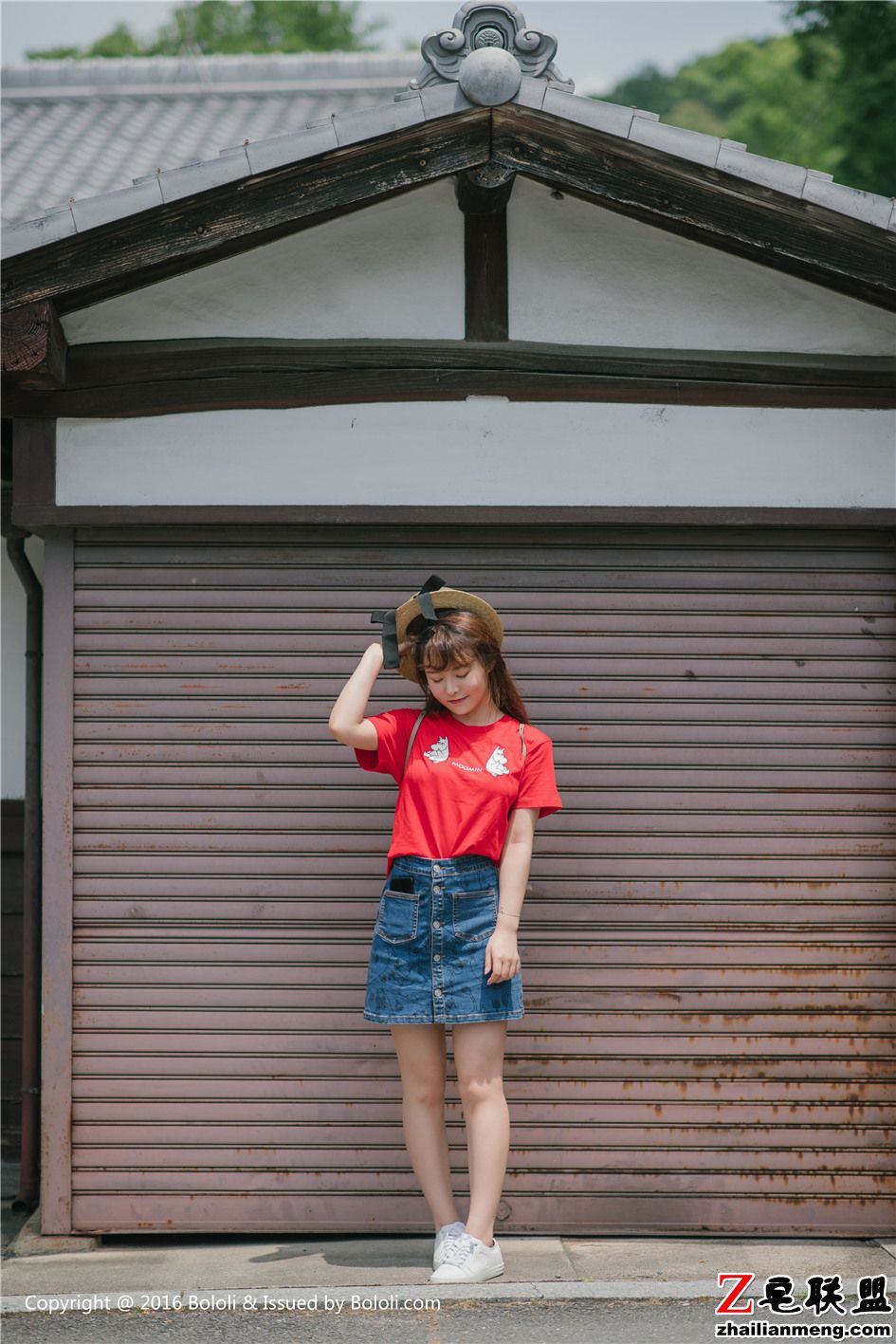 [波萝社] 超萌可爱美少女柳侑绮生活照 VOL.175第7张