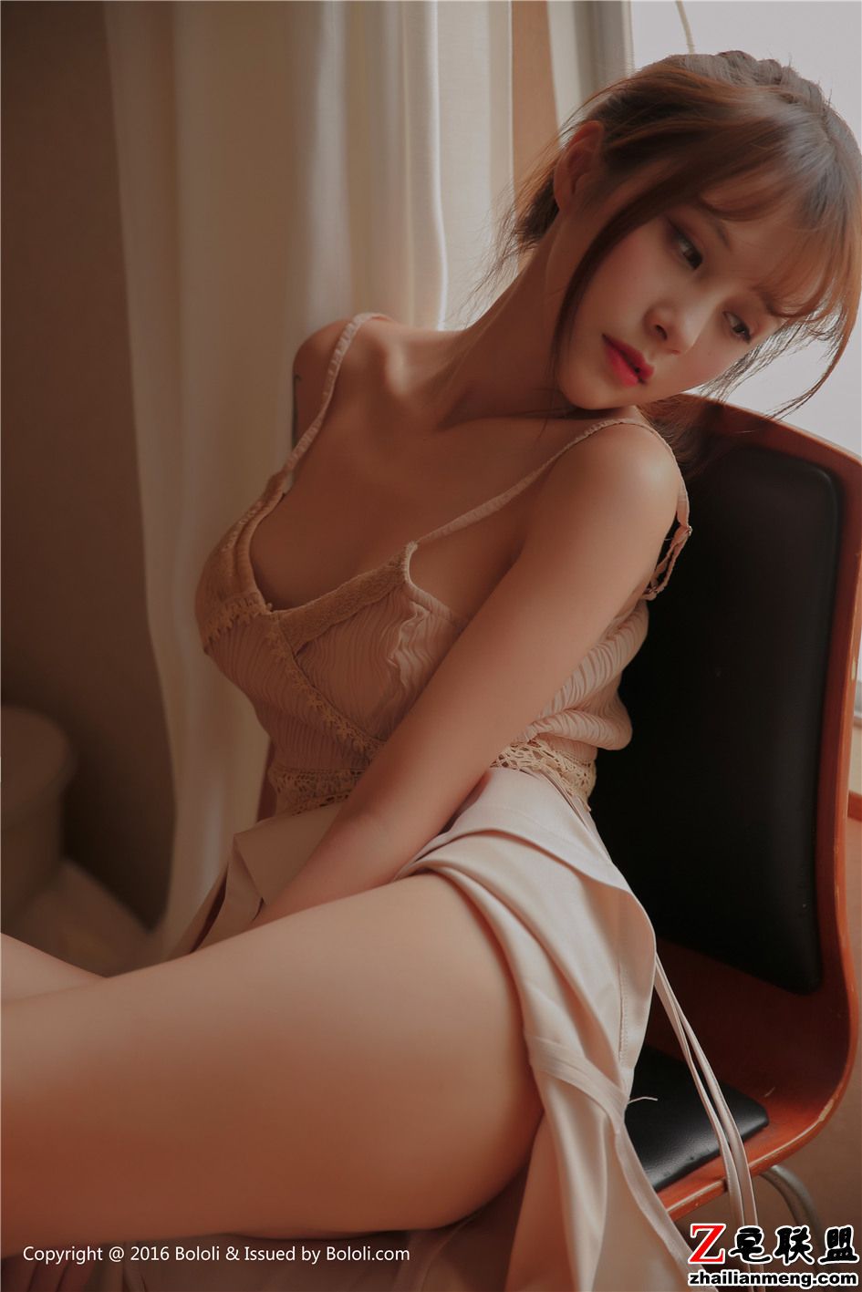 [波萝社] 超人气美女模特夏美酱文艺范写真 VOL.180第3张