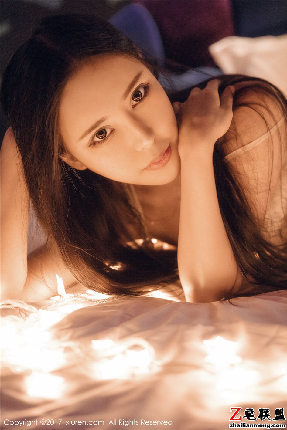 [秀人网] 西西人体模特Suki_baby性感薄纱床上诱惑 第752期第9张