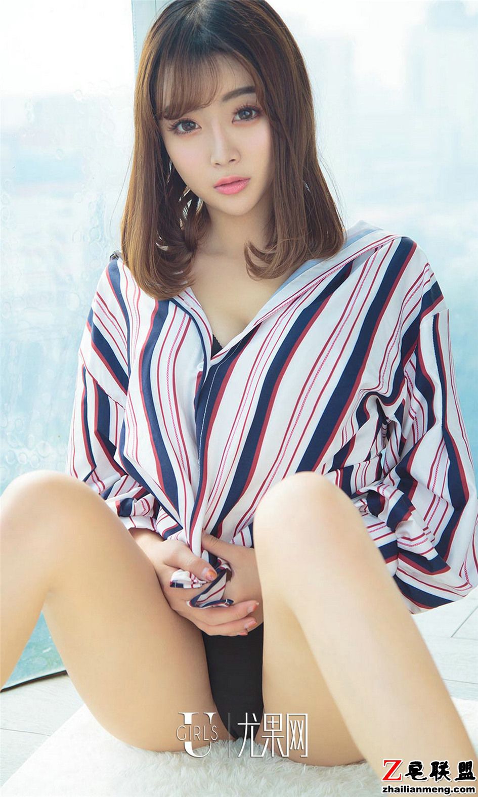 [尤果网] 翘臀美女陈七七超细丁字裤撩人图片 第860期第6张