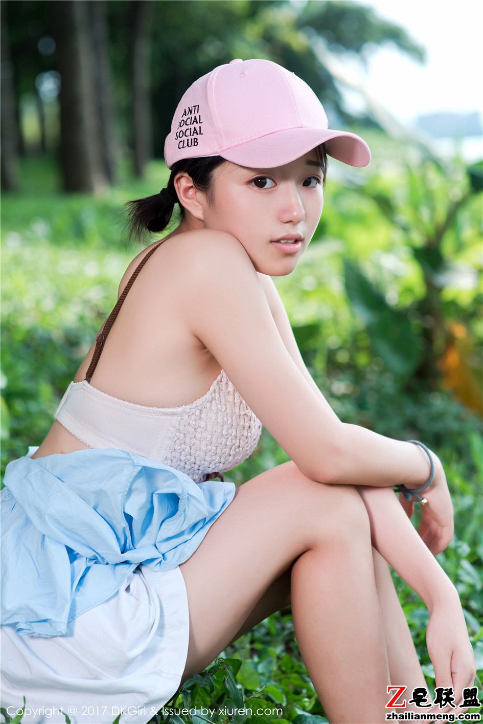 [御女郎] 粉红色鸭舌帽美女仓井优香外景高清摄影图片 Vol.039第2张