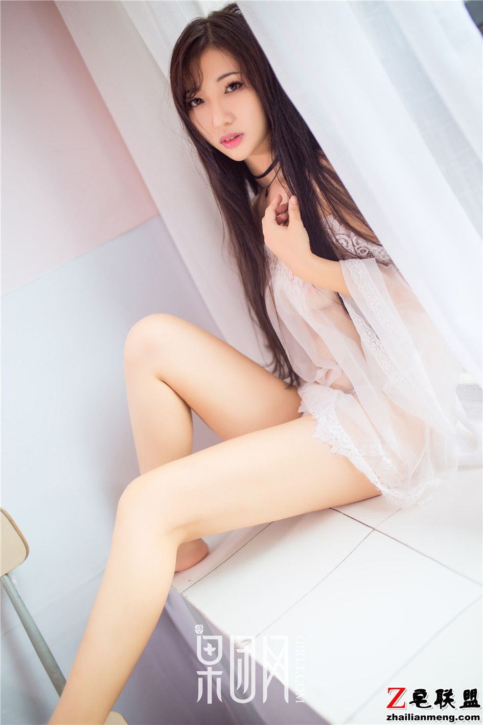 [Girlt果团网] 女神宓兔兔er个人白纱写真 No.078第9张