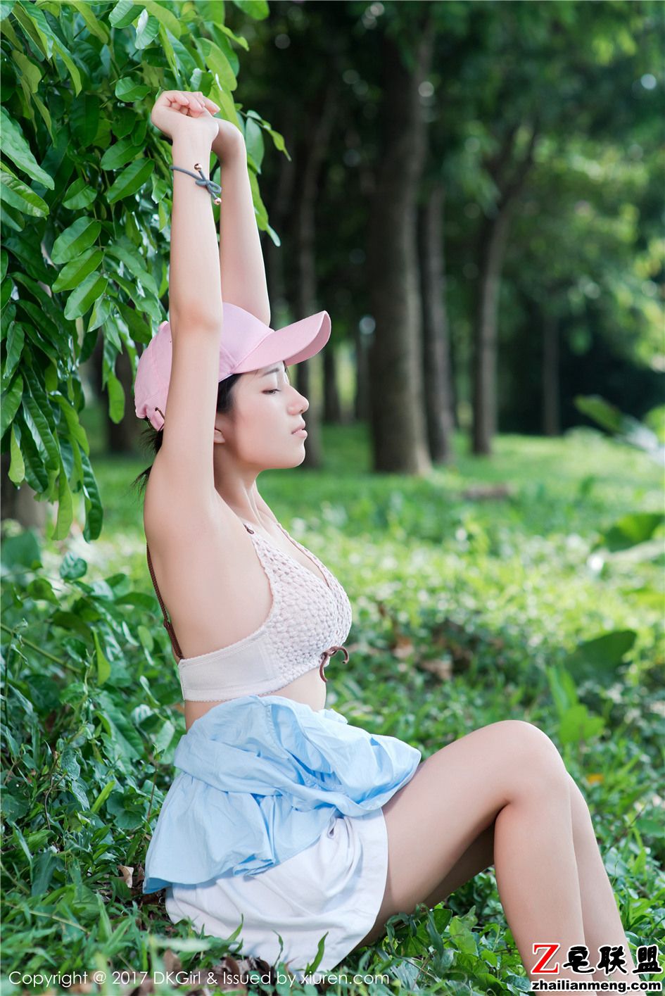 [御女郎] 粉红色鸭舌帽美女仓井优香外景高清摄影图片 Vol.039第3张