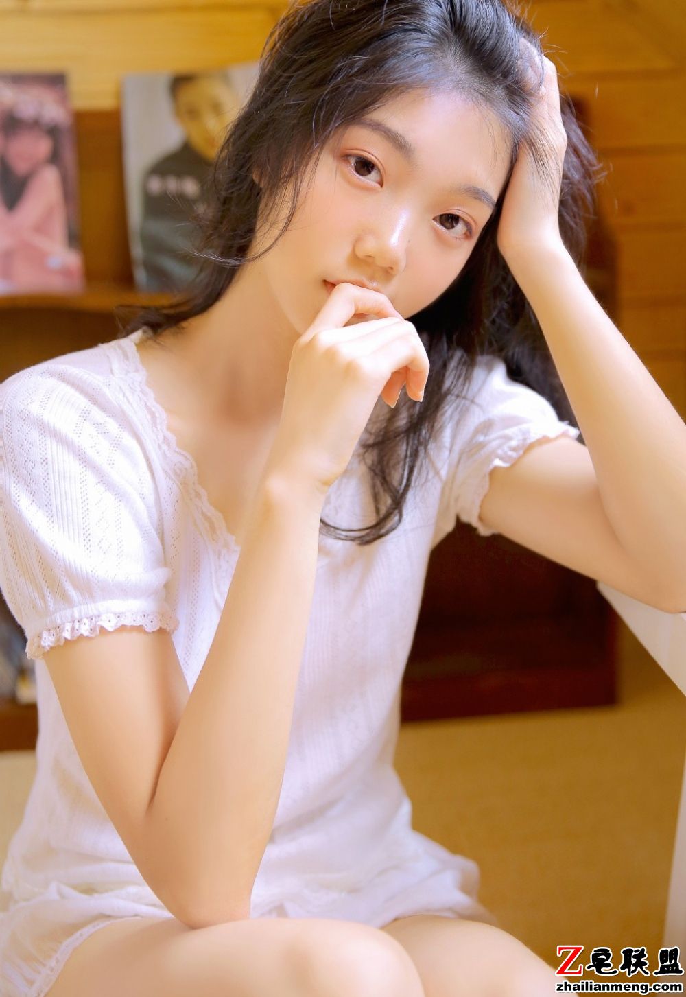 日系小萝莉校园JK制服白丝袜唯美写真