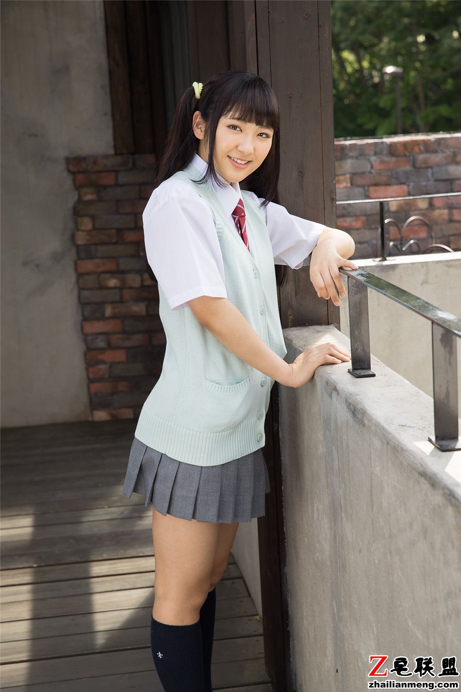 Minisuka.tv 可爱日本美女高梨あい校服写真图片 NO.671第6张