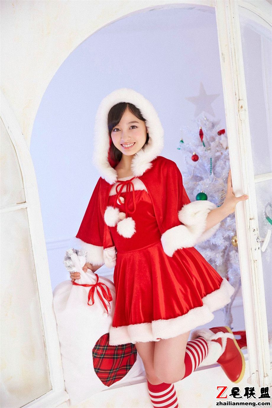 可爱日本美女桥本环奈圣诞主题高清私房照图片第5张