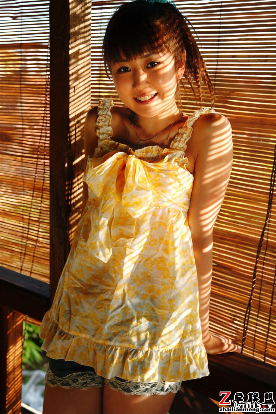 可爱日本美女中村知世生活照写真图片第6张