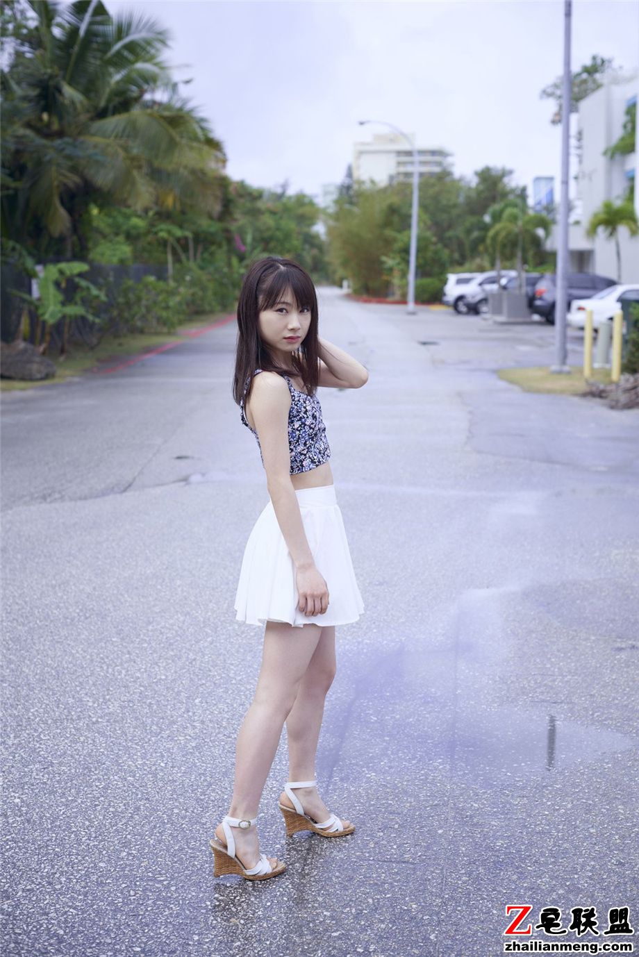 清纯日本美女Ishida Ayumi唯美外拍写真图片第4张