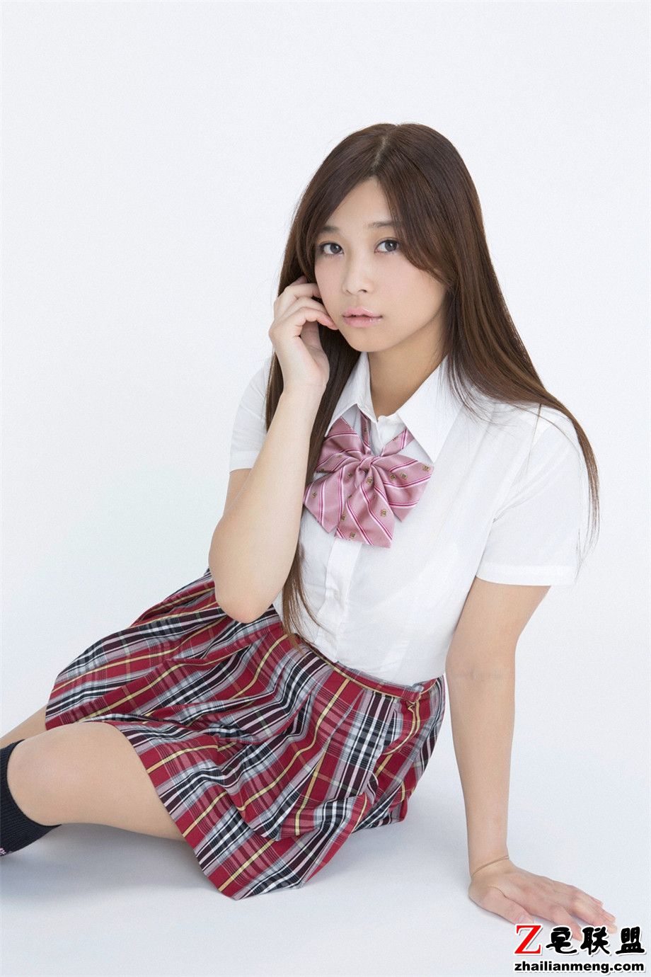 可爱日本学生装美女写真图片第4张