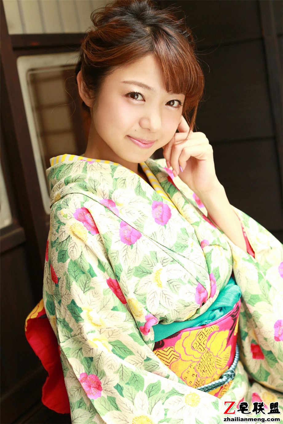 极品日本美女中村静香和服写真图片第3张