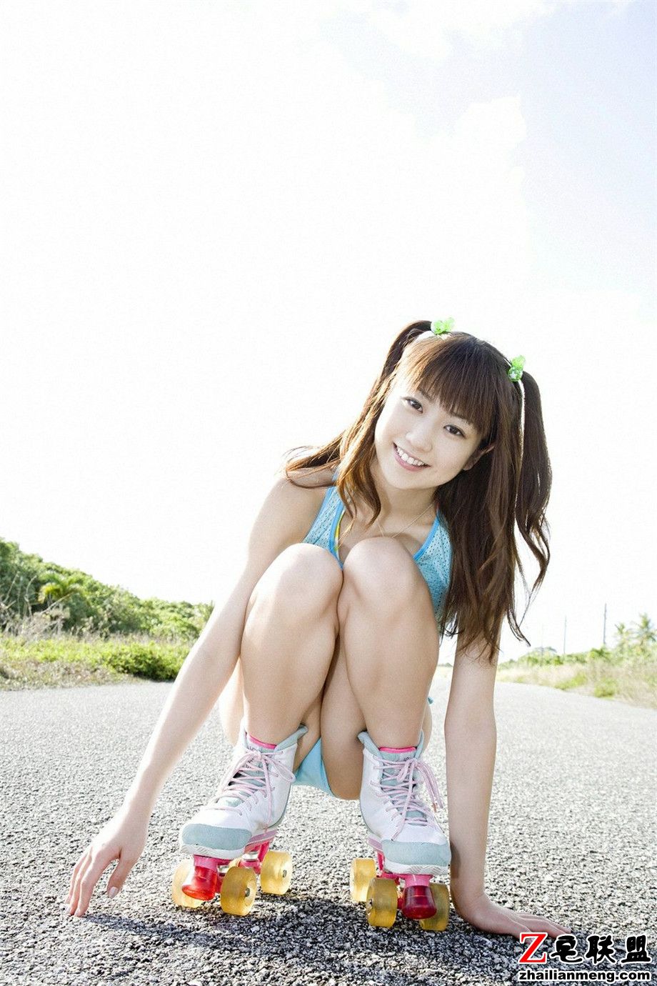 可爱日本美女中村知世美少女诱惑外拍写真集第5张