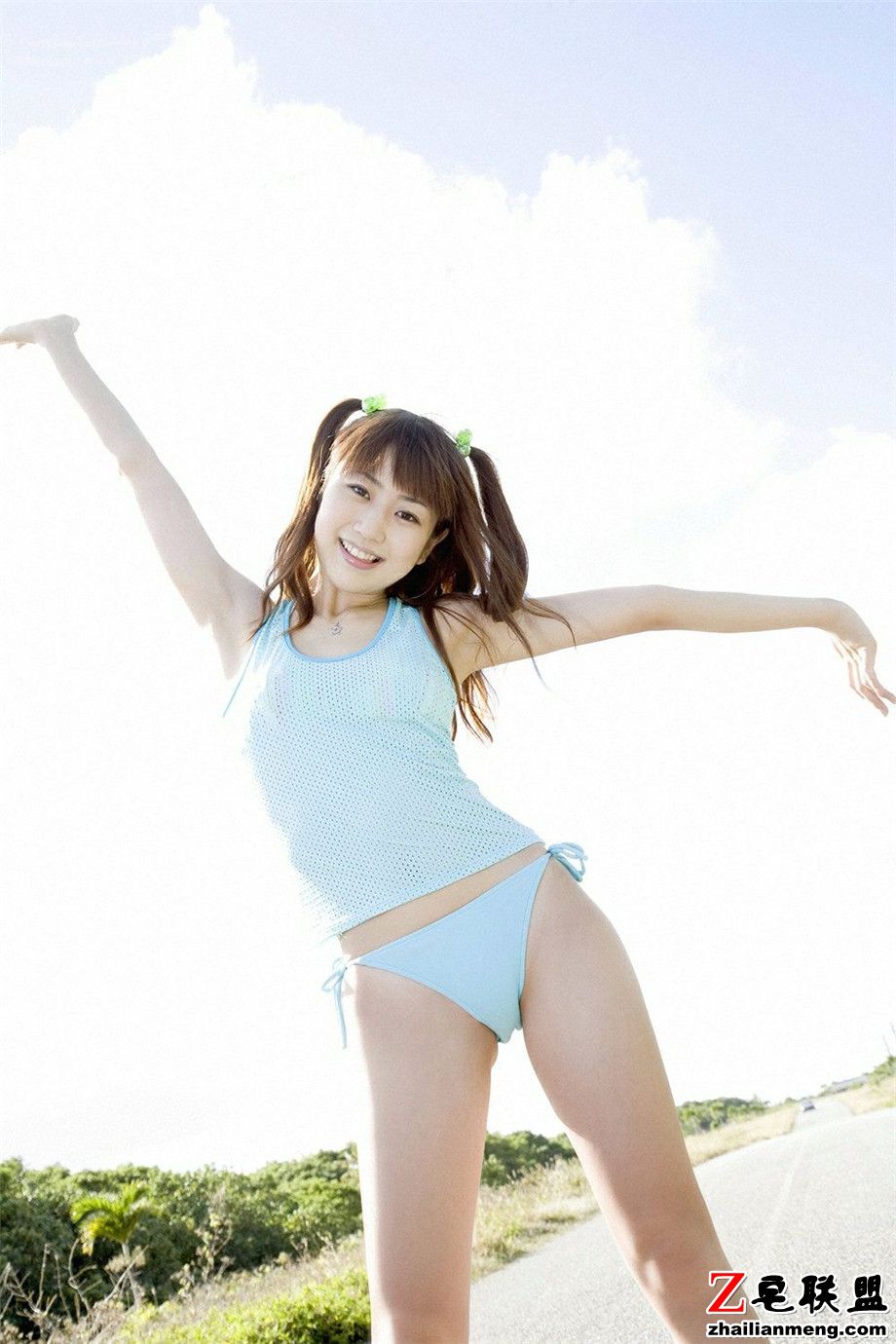 可爱日本美女中村知世美少女诱惑外拍写真集第3张