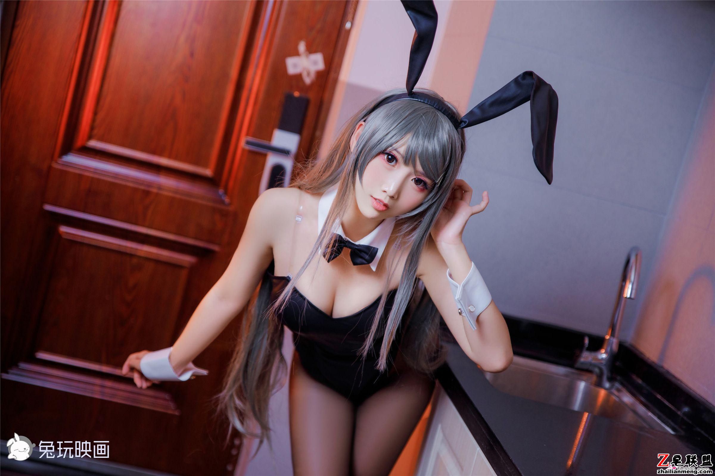 兔玩映画系列 Vol.096  爱宕和兔女郎学姐