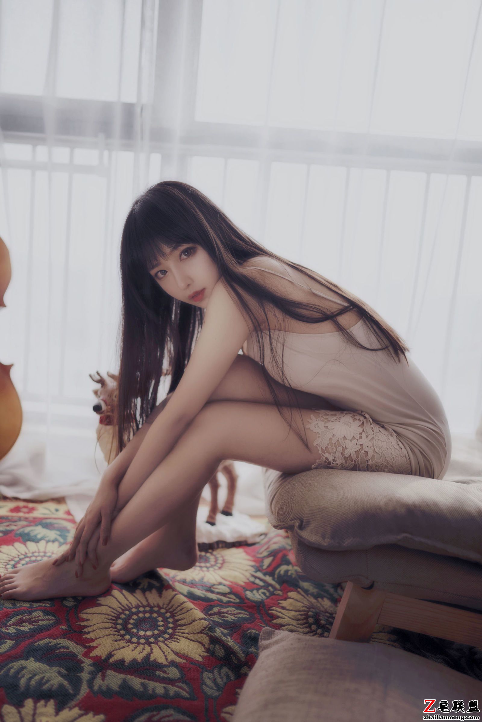 [CosPlay美女] Shika小鹿鹿 - 长发姑娘 写真套图第8张