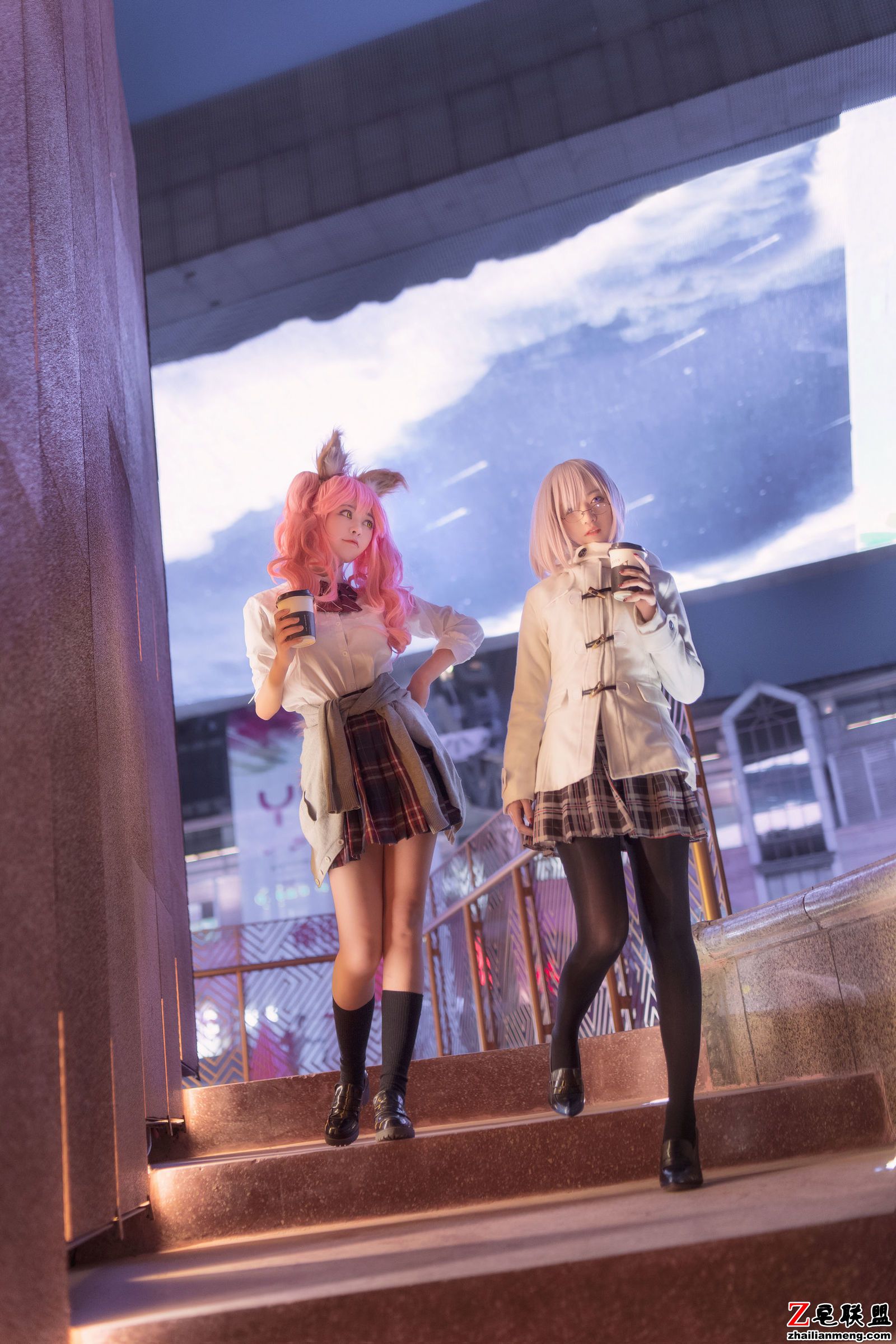 [CosPlay美女] Shika小鹿鹿 - 玛修 写真套图第4张