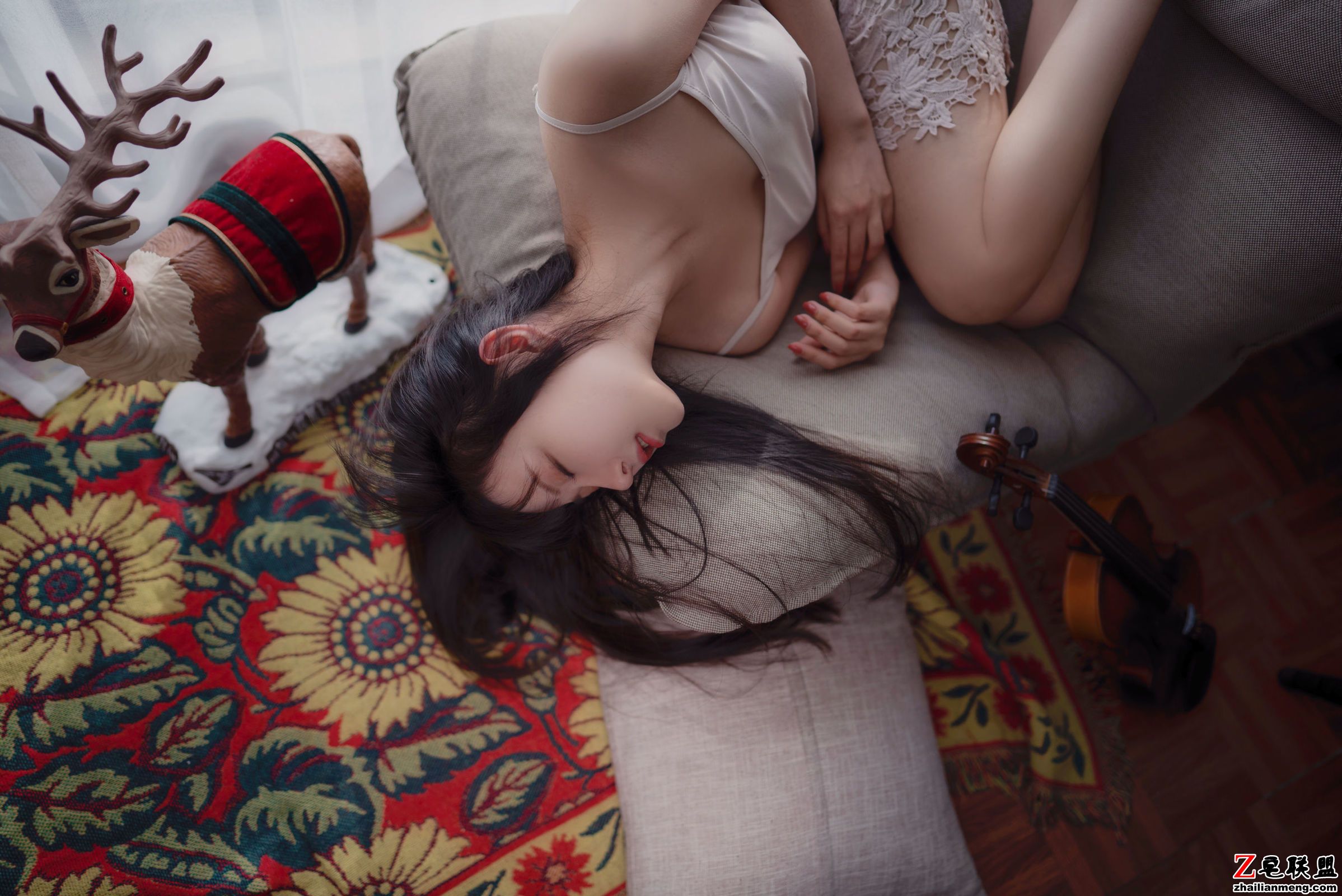 [CosPlay美女] Shika小鹿鹿 - 长发姑娘 写真套图第5张