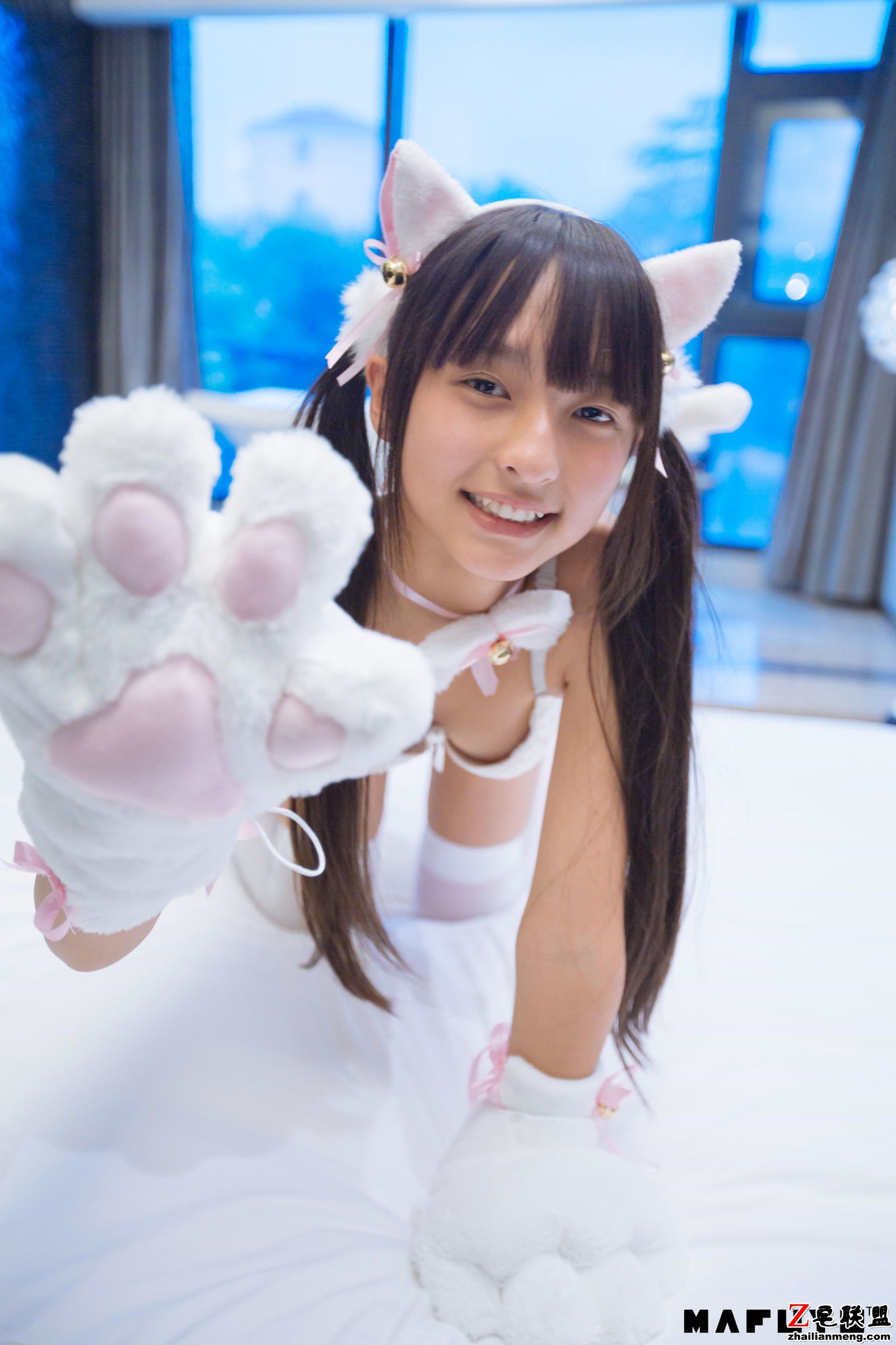 [CosPlay美女] 神楽板真冬 Reimu猫娘系列2 写真套图第8张