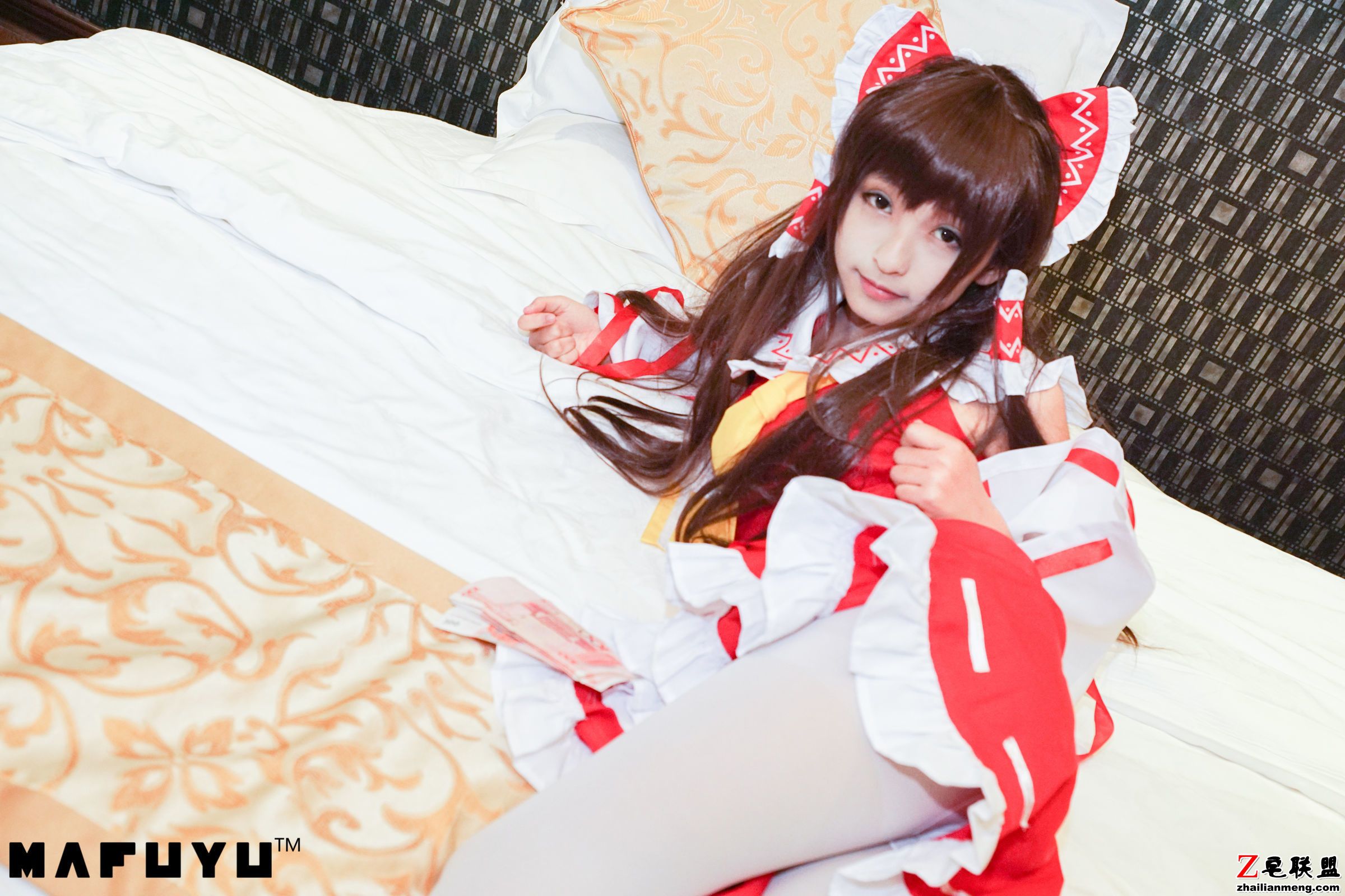 [CosPlay美女] 萝莉神楽板真冬 - 灵梦系列 写真套图第6张